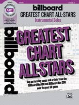 Billboard Greatest Chart All-Stars Instrumental Solos for Strings Violin BK/CD-ROM cover